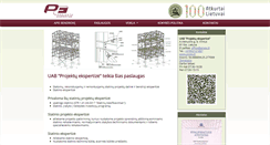 Desktop Screenshot of proex.lt